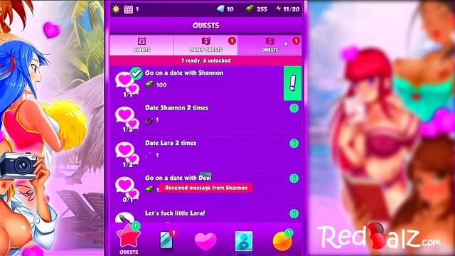 Horny MILF Plays BootyCalls Sex Game With Big Boobs & Fantasy Adventure