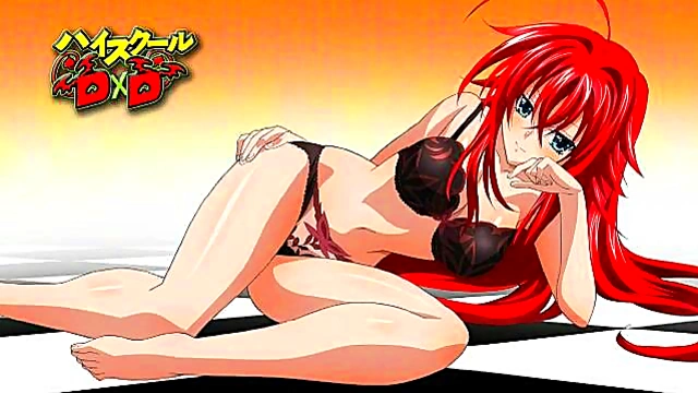 Horny DxD Anime Couple Engage in Ecchi Fun With Sexy Eye-Catching Scenes
