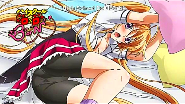 Horny DxD Anime Couple Engage in Ecchi Fun With Sexy Eye-Catching Scenes