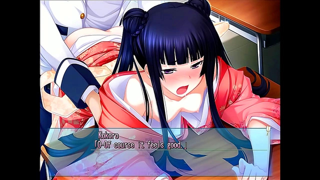 Teen Kimono Babe Gets Public Creampie In Majikoi H Scene