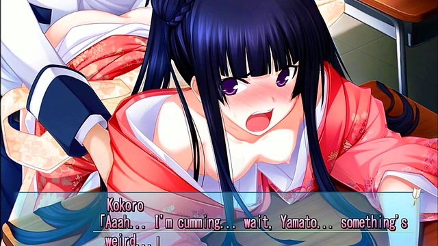 Teen Kimono Babe Gets Public Creampie In Majikoi H Scene