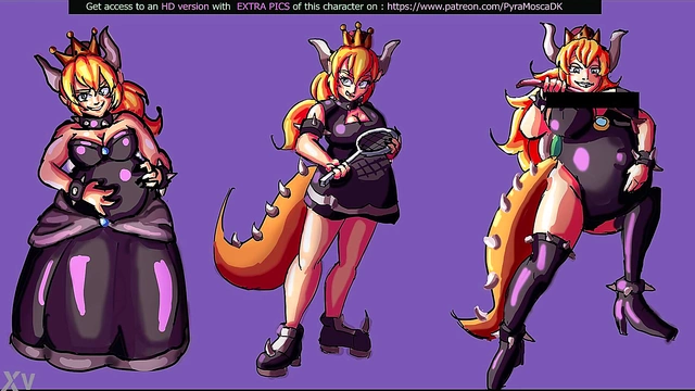 Pregnant Anime Babe Enjoys Belly Expansion & Inflation Delights