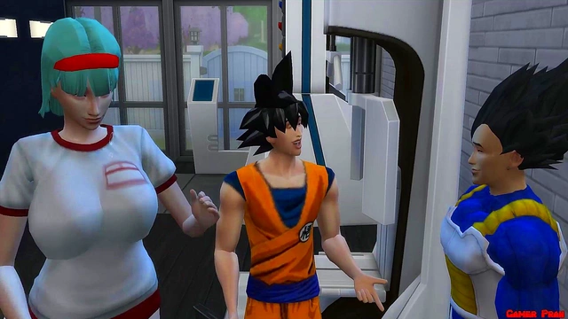 Bulma Cheats With Goku While Vegeta Watches Helplessly In Dragon Ball Hentai