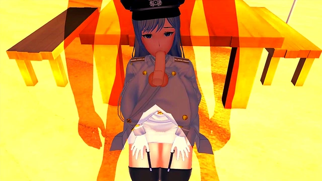 Horny 3D Hentai Soldiers Masturbate & Squirt While Patrolling The Sea