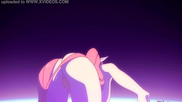 Bizarre Anime Chick With Big Tits Dances Seductively For Your Pleasure