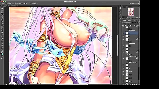 Busty Athena from Saint Seiya Shows Off Her Huge Boobs & Curvy Body