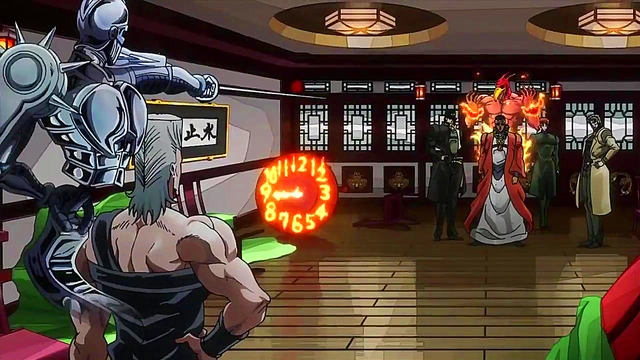 Jojo's Bizarre Adventure – Anime Couple Engages in Uncensored Passionate Encounter