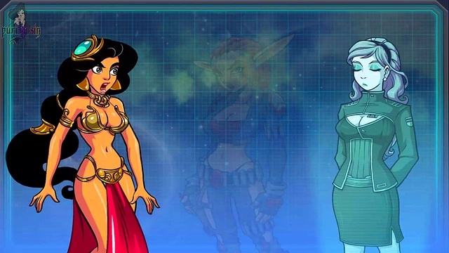 Sexy Disney Princess Gets Seduced by Genie in Akabur's Anime Adventure