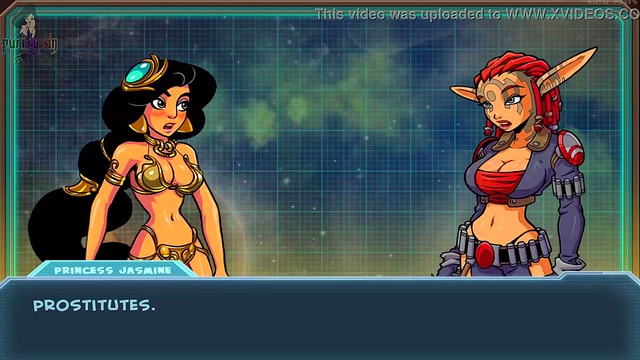 Sexy Disney Princess Gets Seduced by Genie in Akabur's Anime Adventure