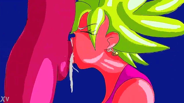 Kefla Deepthroats Goku for Intense Anime Facial in Super Saiyan Hardcore Session