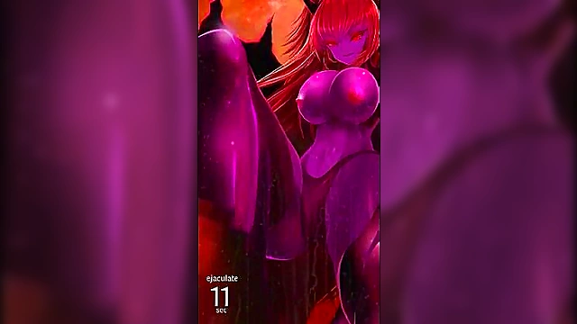 Redhead Succubus Dominates With Handjob, Footjob & X-Ray Tease For Cumshot Creampie