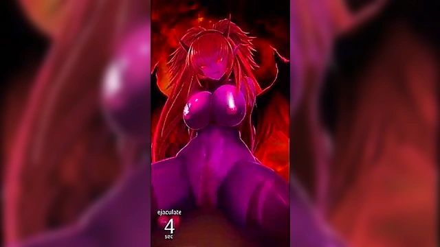 Redhead Succubus Dominates With Handjob, Footjob & X-Ray Tease For Cumshot Creampie