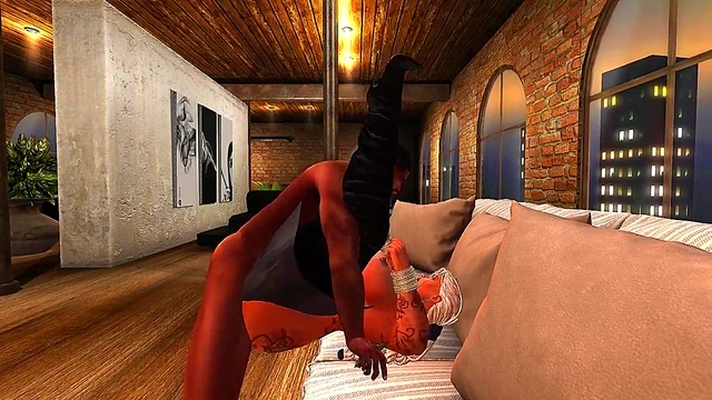 Blonde MILF Kayla Fucks Hard & Gets Black Dick Creampie Anal