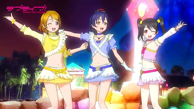 Nozomi from Love Live! Shows Her Moves in Anime Music Video Heat
