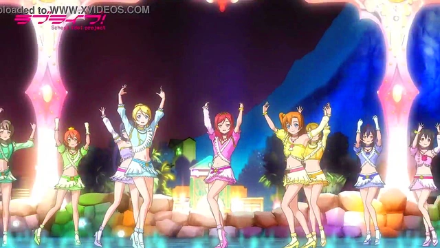 Nozomi from Love Live! Shows Her Moves in Anime Music Video Heat