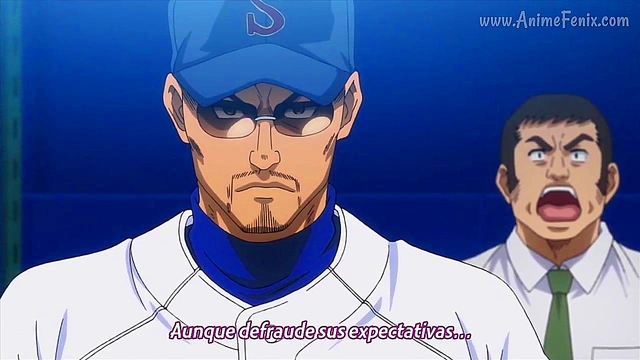 Horny Schoolgirls Seduce Coach in Diamond no Ace Anime Comedy