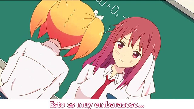 Yuri Anime Duo Engage in Sweet Passive Romance with Sakura