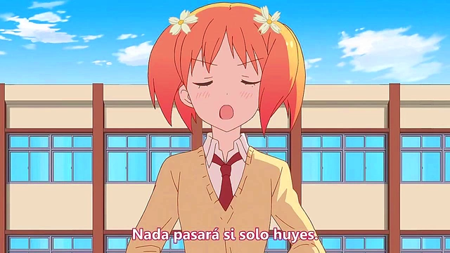 Yuri Anime Duo Engage in Sweet Passive Romance with Sakura