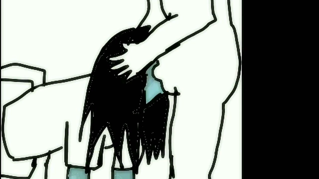 Terrified Anime Girl Samara Morgan fucked Hard in The Ring Parody Anal Scene