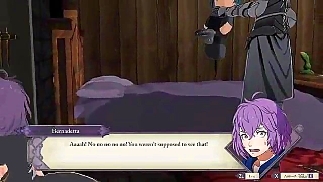Bernadetta's Steamy Blackmail Session in Fire Emblem Anime