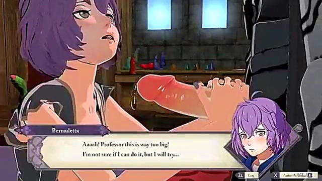 Bernadetta's Steamy Blackmail Session in Fire Emblem Anime