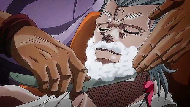 Jojo's Bizarre Adventure – Anime Couple Gets Wild in Egypt for Steamy Fun