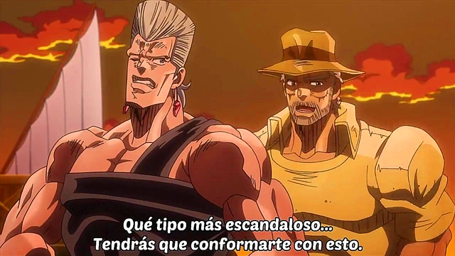 Jojo's Bizarre Adventure – Anime Couple Gets Wild in Egypt for Steamy Fun