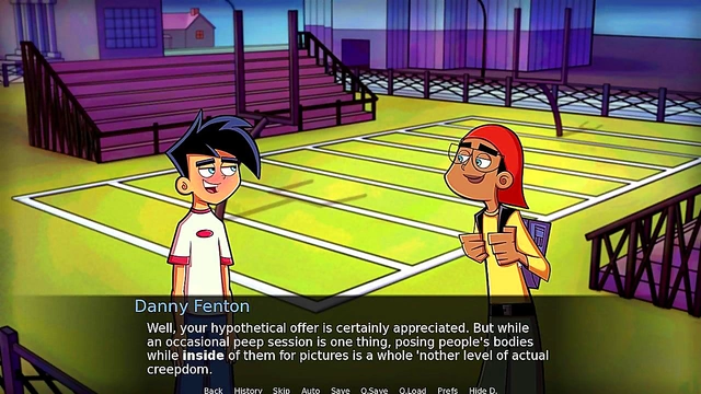 Hentai Visual Novel – Egg In The Microwave - Amity Park Adventure