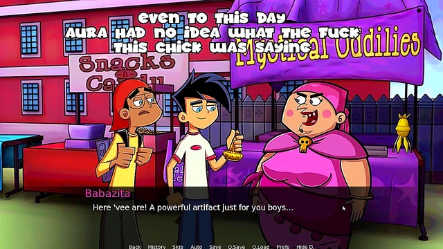 Hentai Visual Novel – Egg In The Microwave - Amity Park Adventure