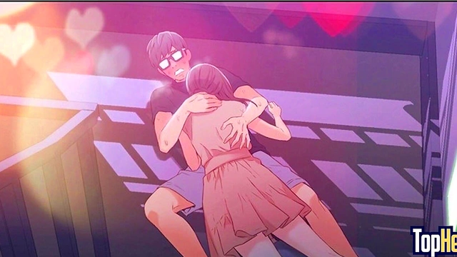 Horny Step-Sister Gets Pleasured by Skilled Hands in Anime-Hentai Classroom