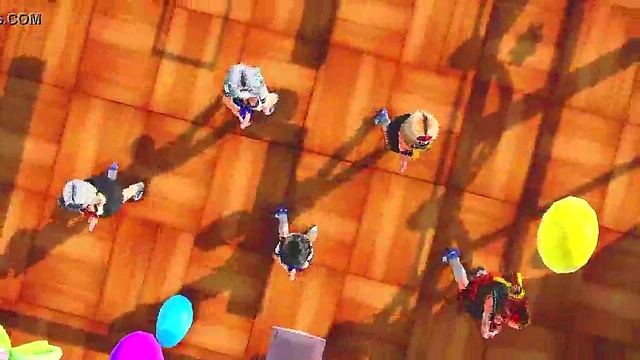 Hentai Futa Babe Shows Off Her Dick In Sexy MMD Scene