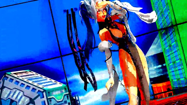 Beautiful Half-Naked Whore Dances & Sings With Naked Pussy In Anime MMD