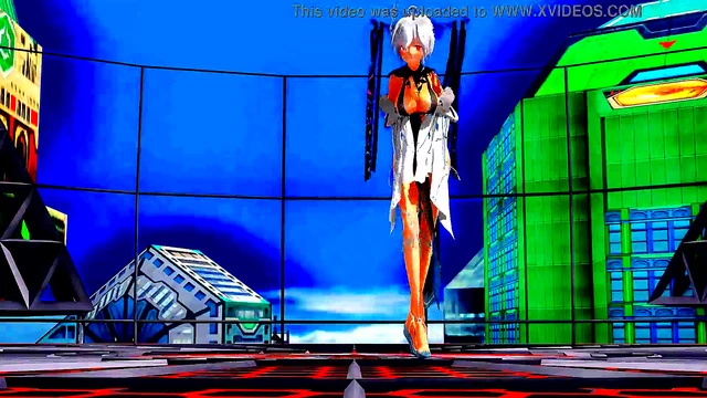 Beautiful Half-Naked Whore Dances & Sings With Naked Pussy In Anime MMD