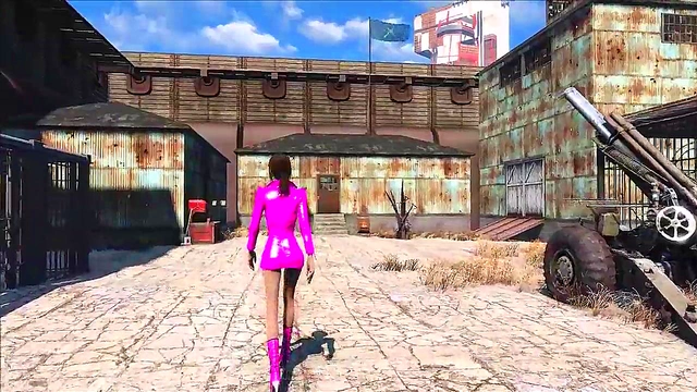 Sexy Teen Anime Model Shows Off Fallout 4 Inspired 3D Fashion