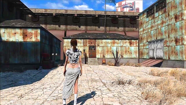 Sexy Teen Anime Model Shows Off Fallout 4 Inspired 3D Fashion