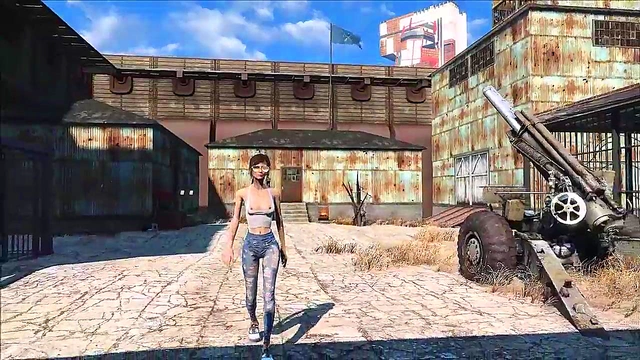 Sexy Teen Anime Model Shows Off Fallout 4 Inspired 3D Fashion