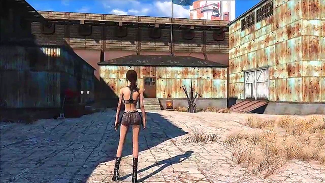 Sexy Teen Anime Model Shows Off Fallout 4 Inspired 3D Fashion