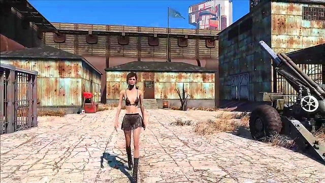 Sexy Teen Anime Model Shows Off Fallout 4 Inspired 3D Fashion