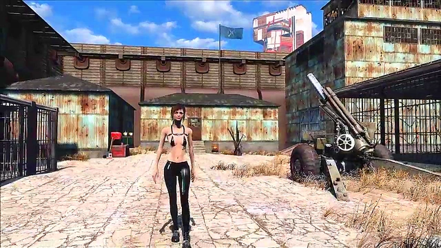 Sexy Teen Anime Model Shows Off Fallout 4 Inspired 3D Fashion