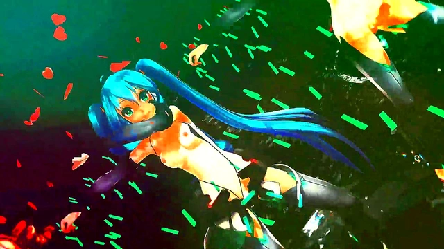 Naked Girls Dance Seductively in Anime Fantasy World MMD Style