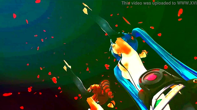 Naked Girls Dance Seductively in Anime Fantasy World MMD Style