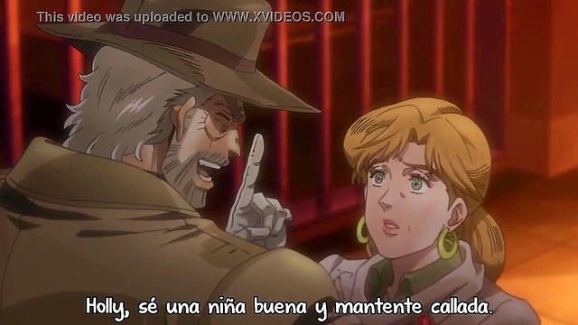 Jojo's Bizarre Adventure – Stardust Crusaders - Uncensored Anime Sex Scene