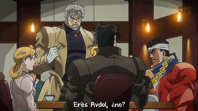 Jojo's Bizarre Adventure – Stardust Crusaders - Uncensored Anime Sex Scene