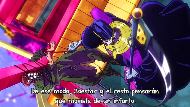 Jojo's Bizarre Adventure – Anime Couple Engages in Uncensored Erotic Action