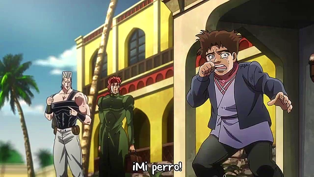 Jojo's Bizarre Adventure – Anime Couple Engages in Uncensored Erotic Action