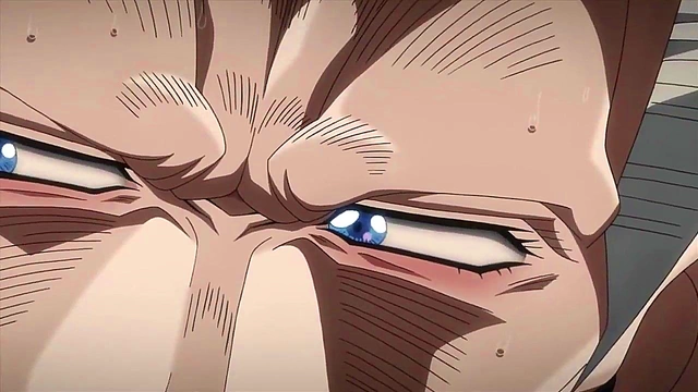 Jojo's Bizarre Adventure – Anime Couple Engages in Uncensored Passionate Encounter