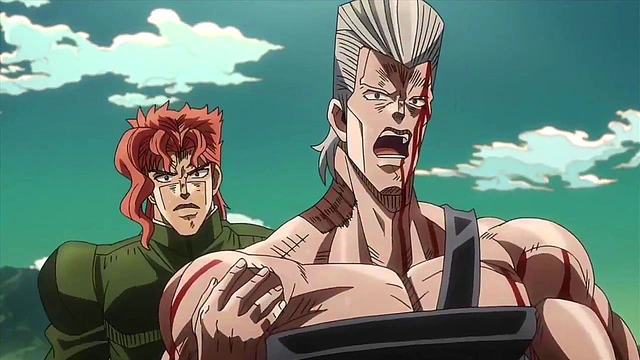 Jojo's Bizarre Adventure – Anime Couple Engages in Uncensored Passionate Encounter
