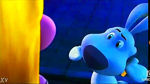 Furry Ms Rabbit Strips Tease in Yiffish 3D Anime Clip