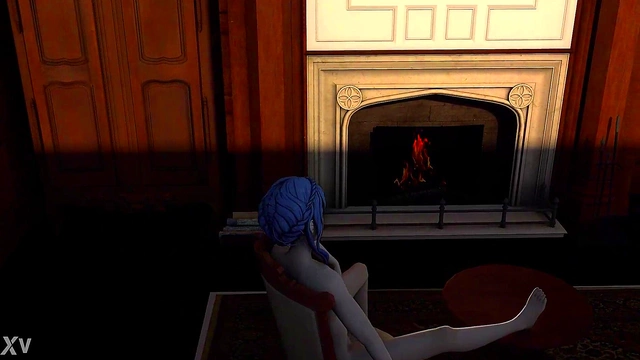 Horny Marianne Fingers To Squirt In Hot Solo Anime Tease