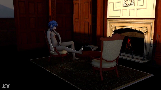 Horny Marianne Fingers To Squirt In Hot Solo Anime Tease